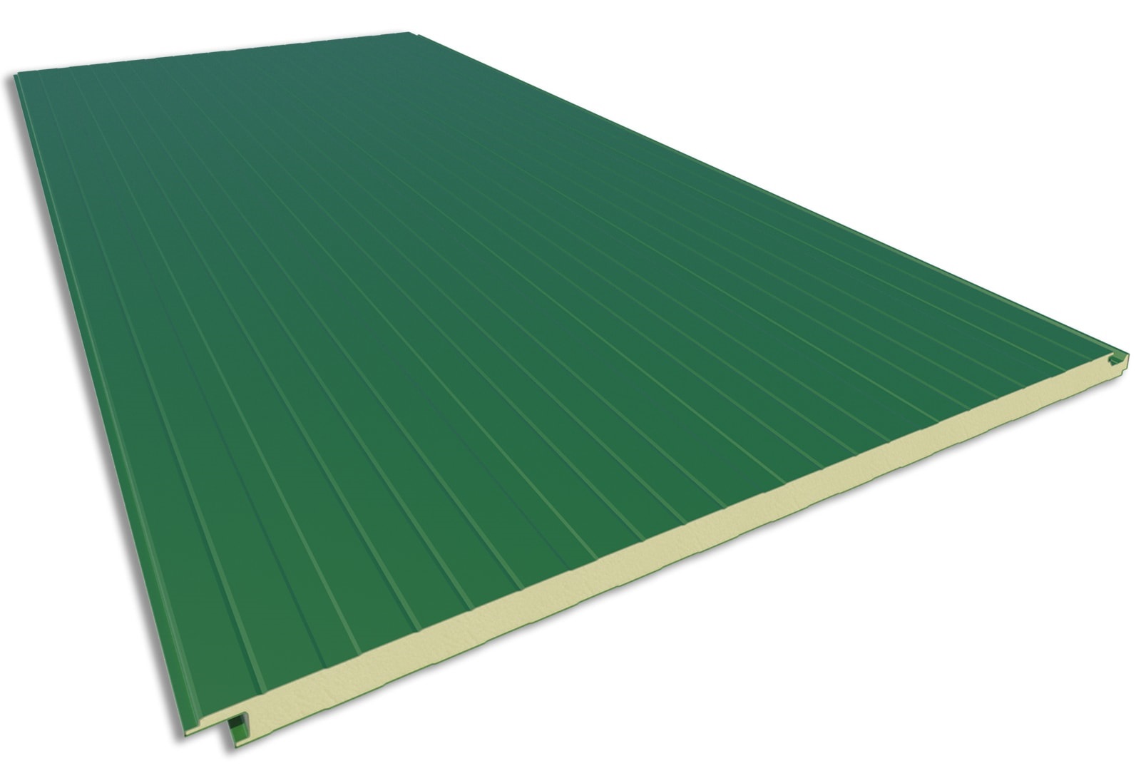 Panel Sándwich fachada con tornillería oculta