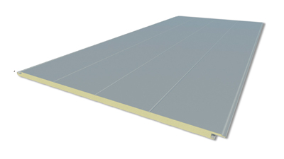 Panel sándwich para fachada semiliso